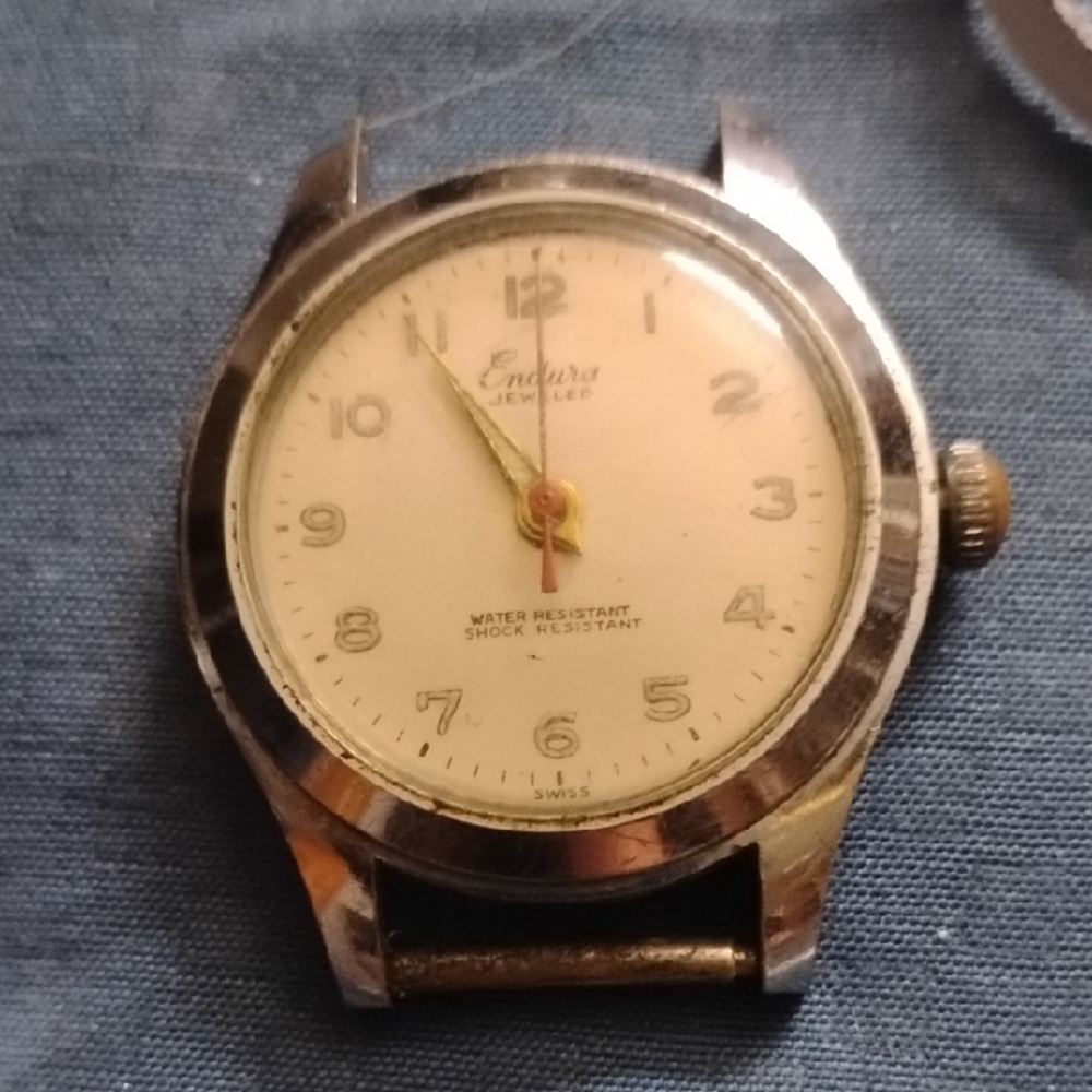 Endura Men's Silver Watch